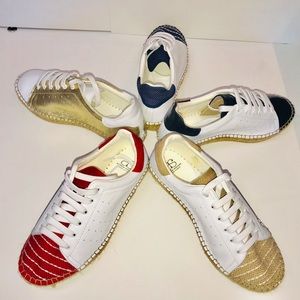 ANDREW STEVENS SPAIN SNEAKERS W RAFFIA/JUTE SOLES
